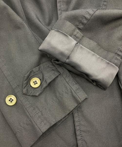 COMME des GARCONS HOMME DEUX（コムデギャルソン オム ドゥ）COMME des GARCONS HOMME DEUX (コムデギャルソン オム ドゥ) ポリ縮絨ステンカラーコート ブラック サイズ:Sの古着・服飾アイテム