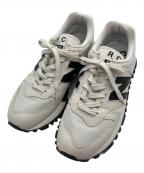 NEW BALANCE×COMME des GARCONS HOMMEニューバランス×コムデギャルソン オム）の古着「コラボローカットスニーカー」｜ホワイト