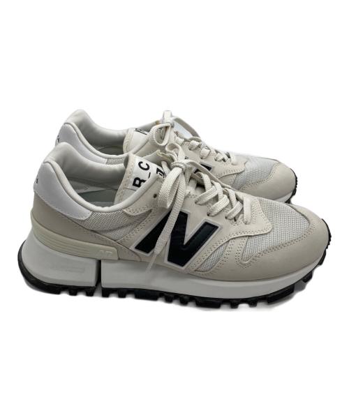 NEW BALANCE（ニューバランス）NEW BALANCE (ニューバランス) COMME des GARCONS HOMME (コムデギャルソン オム) コラボローカットスニーカー ホワイト サイズ:26の古着・服飾アイテム