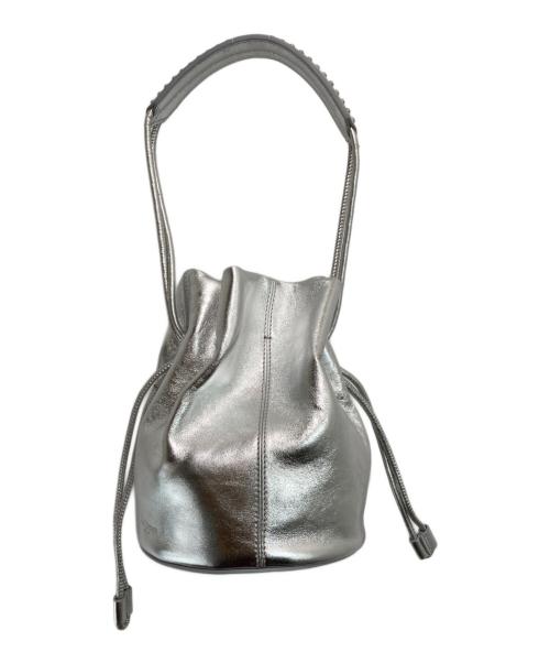 J&M DAVIDSON（ジェイ＆エム デヴィッドソン）J&M DAVIDSON (ジェイ＆エム デヴィッドソン) MINI NUBE BUCKET//ミニ ヌーベ バケットバッグ シルバーの古着・服飾アイテム