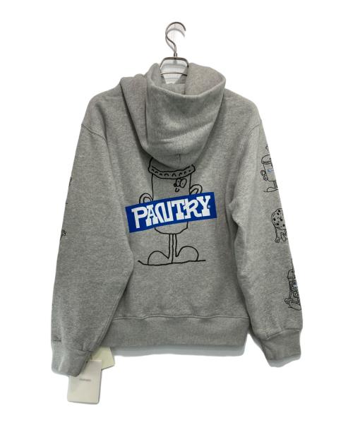 madhappy（マッドハッピー）madhappy (マッドハッピー) MID-WEIGHT FLEECE HOODIE グレー サイズ:S 未使用品の古着・服飾アイテム