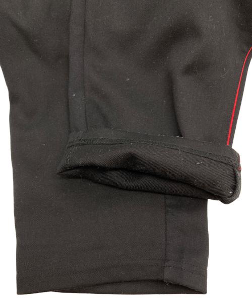 doublet（ダブレット）doublet (ダブレット) CHAOS EMBROIDERY TRACK PANTS ブラック サイズ:Sの古着・服飾アイテム