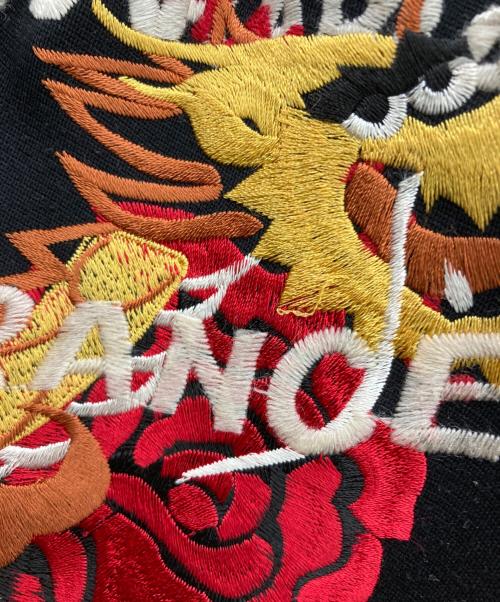 doublet（ダブレット）doublet (ダブレット) CHAOS EMBROIDERY TRACK PANTS ブラック サイズ:Sの古着・服飾アイテム