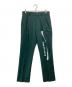 FACETASM（ファセッタズム）の古着「STRIPE PANTS」｜グリーン