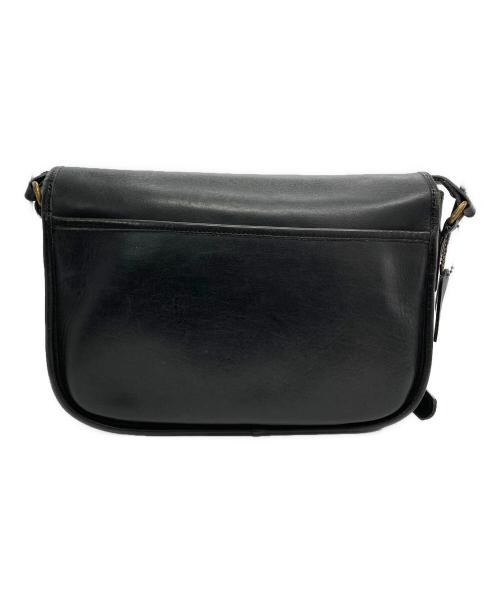 COACH（コーチ）COACH (コーチ) ［OLD COACH］レザーショルダーバッグ ブラックの古着・服飾アイテム