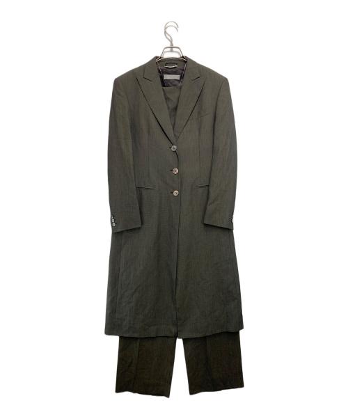 MaxMara（マックスマーラ）MaxMara (マックスマーラ) 3Pセットアップコート グレー サイズ:42の古着・服飾アイテム