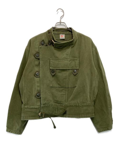 maden clothing（マデーン クロージング）maden clothing (マデーン クロージング) karaku (カラク) モーターサイクルジャケット カーキ サイズ:Mの古着・服飾アイテム