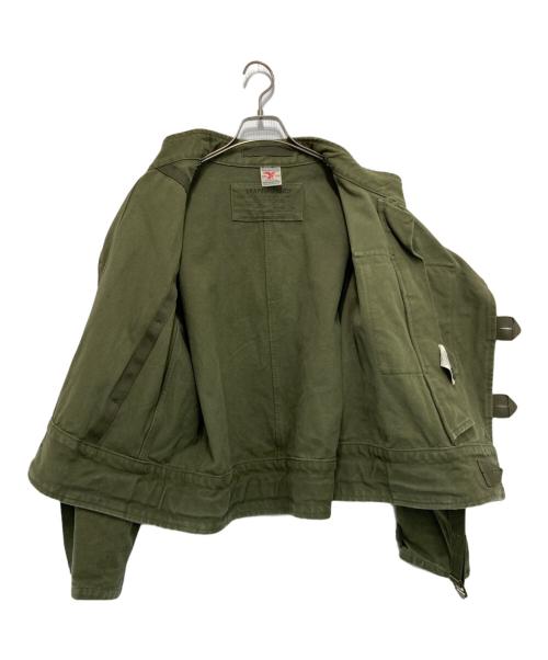 maden clothing（マデーン クロージング）maden clothing (マデーン クロージング) karaku (カラク) モーターサイクルジャケット カーキ サイズ:Mの古着・服飾アイテム