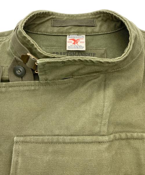 maden clothing（マデーン クロージング）maden clothing (マデーン クロージング) karaku (カラク) モーターサイクルジャケット カーキ サイズ:Mの古着・服飾アイテム