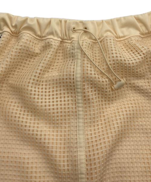 adidas（アディダス）adidas (アディダス) LUXFLOW カジュアル ウーブンレイヤードスカート ベージュ サイズ:Sの古着・服飾アイテム