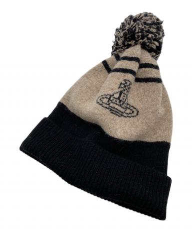 タグ付き新品　Vivienne Westwood ニット帽 ☆vivienne westwood☆SPORTY BEANIE ニット帽 / 男女兼用 (Vivienne
