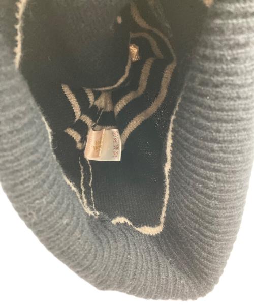 Vivienne Westwood（ヴィヴィアンウエストウッド）Vivienne Westwood (ヴィヴィアンウエストウッド) ニット帽 ベージュの古着・服飾アイテム