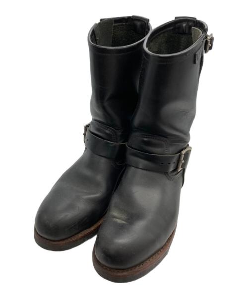 RED WING（レッドウィング）RED WING (レッドウィング) エンジニアブーツ ブラック サイズ:USA9/UK8の古着・服飾アイテム