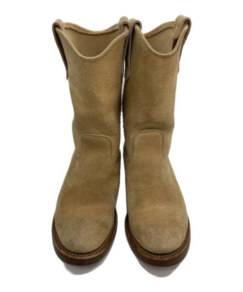 RED WING（レッドウィング）RED WING (レッドウィング) ペコスブーツ ベージュ サイズ:5Dの古着・服飾アイテム