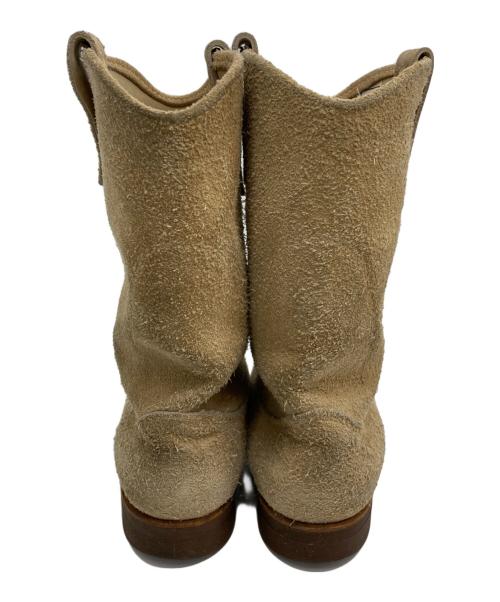 RED WING（レッドウィング）RED WING (レッドウィング) ペコスブーツ ベージュ サイズ:5Dの古着・服飾アイテム