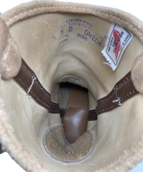 RED WING（レッドウィング）RED WING (レッドウィング) ペコスブーツ ベージュ サイズ:5Dの古着・服飾アイテム
