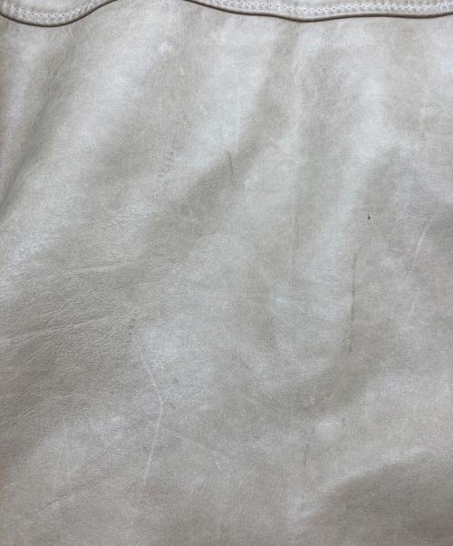 BELSTAFF GOLD LABEL（ベルスタッフ ゴールドレーベル）BELSTAFF GOLD LABEL (ベルスタッフ ゴールドレーベル) シングルレザージャケット ベージュ サイズ:Lの古着・服飾アイテム