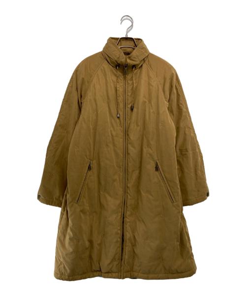 Burberry's（バーバリー）Burberry's (バーバリーズ) Bロゴ刺繍 中綿コート ブラウン サイズ:9ARの古着・服飾アイテム
