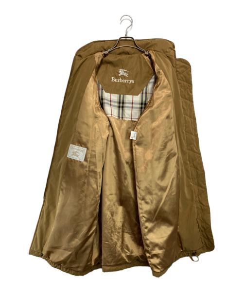 Burberry's（バーバリー）Burberry's (バーバリーズ) Bロゴ刺繍 中綿コート ブラウン サイズ:9ARの古着・服飾アイテム