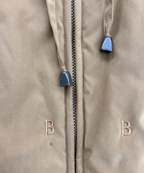 Burberry's（バーバリー）Burberry's (バーバリーズ) Bロゴ刺繍 中綿コート ブラウン サイズ:9ARの古着・服飾アイテム
