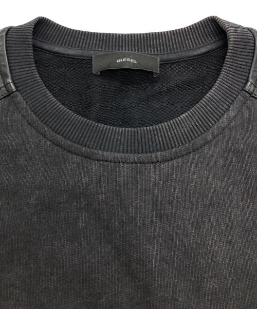 DIESEL（ディーゼル）DIESEL (ディーゼル) スウェットワンピース ブラック サイズ:XSの古着・服飾アイテム