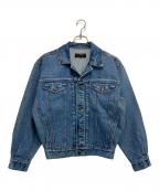 WARNER BROSワーナーブラザース）の古着「［古着］90's LOONEY TUNESバック刺繍デニムジャケット」｜インディゴ
