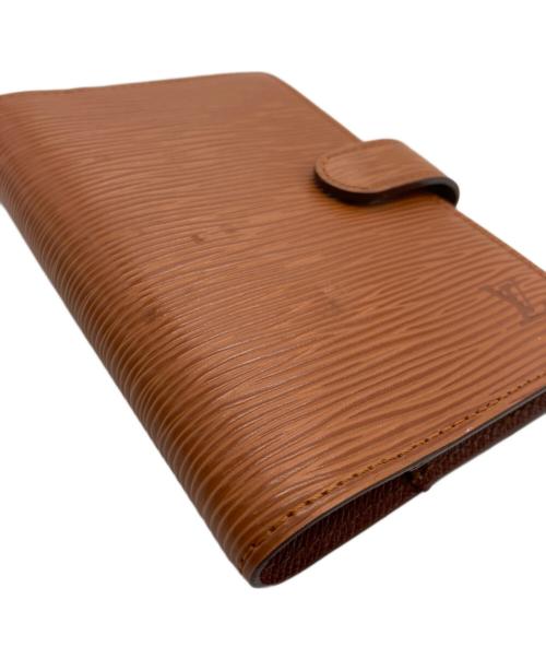 LOUIS VUITTON（ルイ ヴィトン）LOUIS VUITTON (ルイ ヴィトン) エピ・アジェンダPM/手帳カバー ブラウンの古着・服飾アイテム