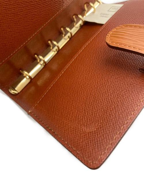 LOUIS VUITTON（ルイ ヴィトン）LOUIS VUITTON (ルイ ヴィトン) エピ・アジェンダPM/手帳カバー ブラウンの古着・服飾アイテム