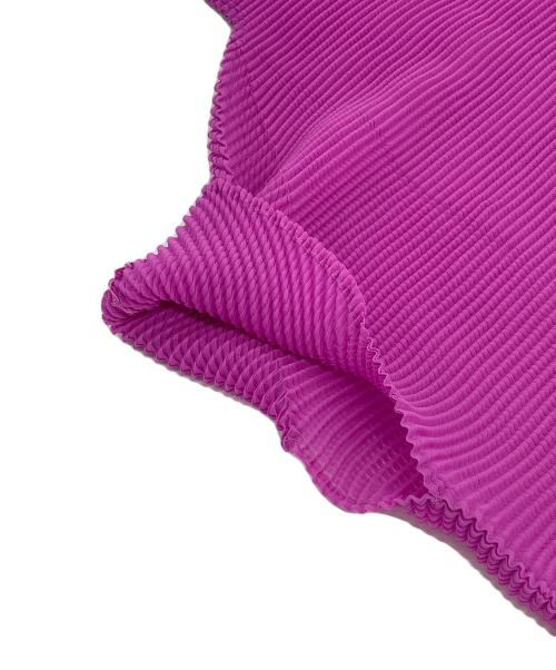 ISSEY MIYAKE（イッセイミヤケ）ISSEY MIYAKE (イッセイミヤケ) ショートスリーブカットソー ピンク サイズ:Lの古着・服飾アイテム