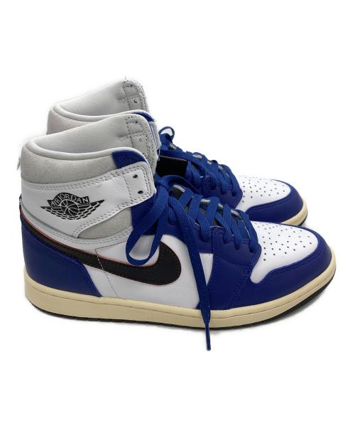 NIKE（ナイキ）NIKE (ナイキ) Air Jordan 1 High OG Rare Air ブルー×ホワイト サイズ:27 未使用品の古着・服飾アイテム