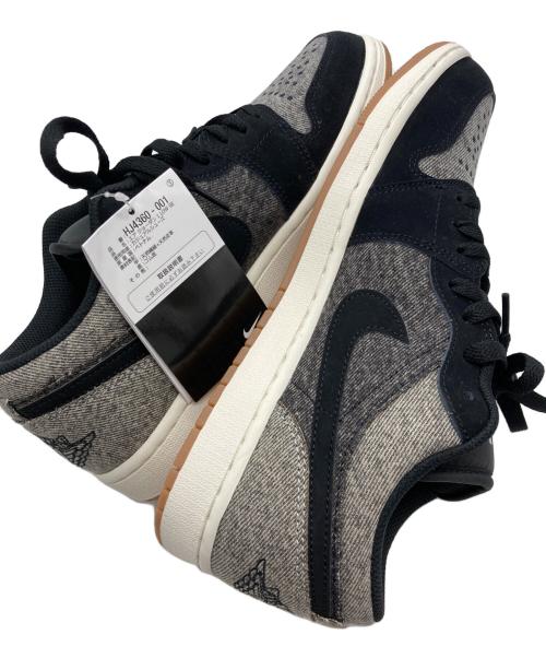 NIKE（ナイキ）NIKE (ナイキ) Air Jordan 1 Low SE ブラック×グレー サイズ:27.5 未使用品の古着・服飾アイテム