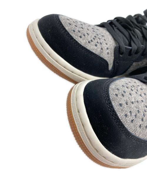 NIKE（ナイキ）NIKE (ナイキ) Air Jordan 1 Low SE ブラック×グレー サイズ:27.5 未使用品の古着・服飾アイテム