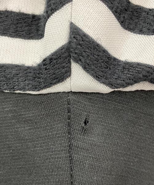 BORDERS at BALCONY（ボーダーズアットバルコニー）BORDERS at BALCONY (ボーダーズアットバルコニー) PUFF SLEEVE TEE DRESS ブラック サイズ:36の古着・服飾アイテム