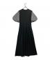 BORDERS at BALCONY (ボーダーズアットバルコニー) PUFF SLEEVE TEE DRESS ブラック サイズ:36：20000円