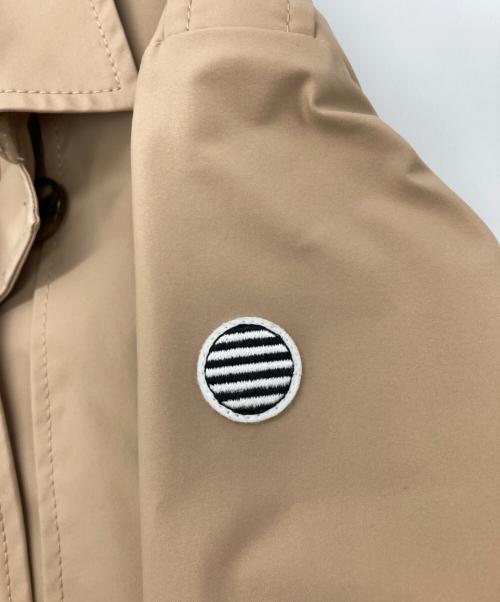 BORDERS at BALCONY（ボーダーズアットバルコニー）BORDERS AT BALCONY (ボーダーズアットバルコニー) フリルトレンチコート ベージュ サイズ:36の古着・服飾アイテム