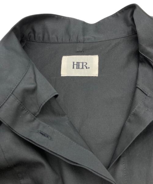 HER.（ハー）HER. (ハー) タイブラウス ブラック サイズ:freeの古着・服飾アイテム