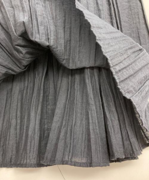 ETRE TOKYO（エトレトウキョウ）ETRE TOKYO (エトレトウキョウ) ウエストジャガードロングスカート ネイビー サイズ:Sの古着・服飾アイテム