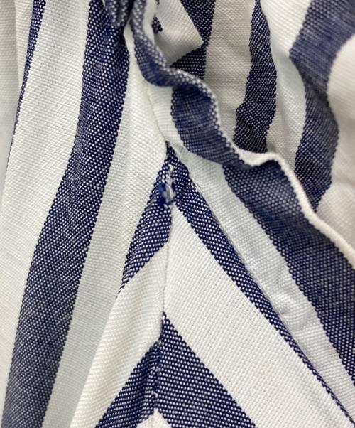 DRESSLAVE（ドレスレイブ）DRESSLAVE (ドレスレイブ) ストライプワンピース ホワイト サイズ:38の古着・服飾アイテム