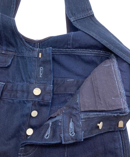 LIVINGTONE（リヴィントーン）LIVINGTONE (リヴィントーン) OVERALLS LT-SAMO インディゴ サイズ:34の古着・服飾アイテム