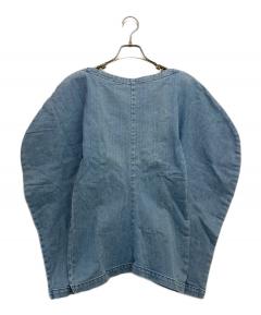 中古・古着通販】conte (コンテ) デニム スキッパーシャツ 26SS