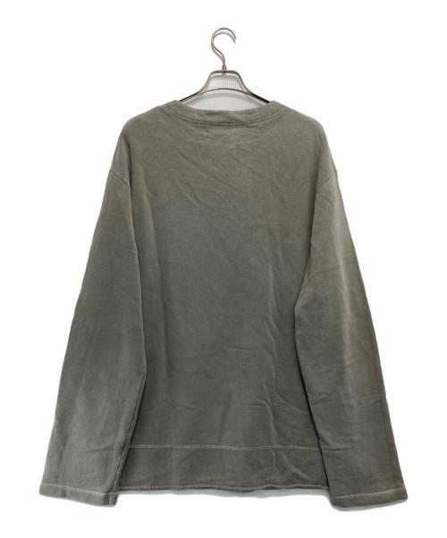 JIL SANDER（ジルサンダー）JIL SANDER (ジルサンダー) オーバーサイズスウェット グレー サイズ:XLの古着・服飾アイテム