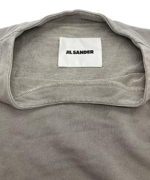 JIL SANDER（ジルサンダー）JIL SANDER (ジルサンダー) オーバーサイズスウェット グレー サイズ:XLの古着・服飾アイテム