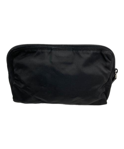 PRADA（プラダ）PRADA (プラダ) ナイロンポーチ ブラックの古着・服飾アイテム