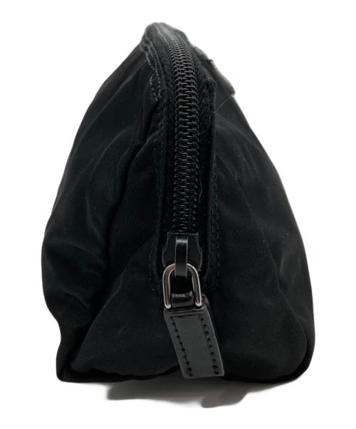 PRADA（プラダ）PRADA (プラダ) ナイロンポーチ ブラックの古着・服飾アイテム