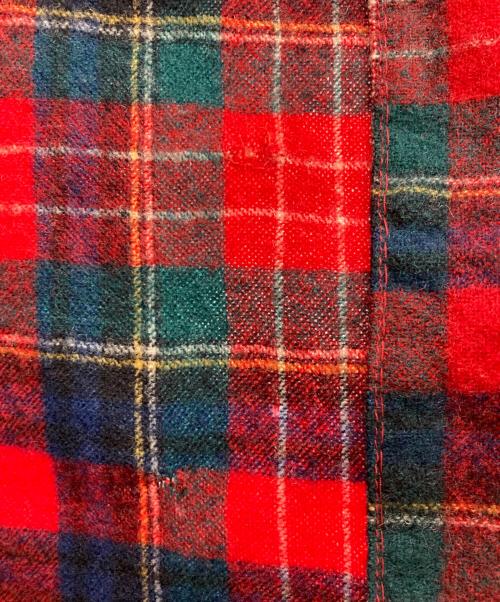 PENDLETON（ペンドルトン）PENDLETON (ペンドルトン) ［古着］70's ウールガウンコート レッド サイズ:Lの古着・服飾アイテム