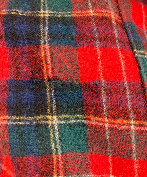 PENDLETON（ペンドルトン）PENDLETON (ペンドルトン) ［古着］70's ウールガウンコート レッド サイズ:Lの古着・服飾アイテム