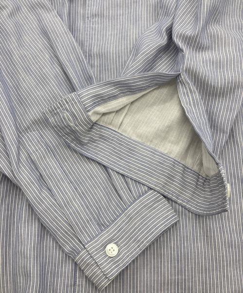 AURALEE（オーラリー）AURALEE (オーラリー) GIZA LIGHT WEIGHT DOUBLE-CLOTH SHIRTS スカイブルー サイズ:3の古着・服飾アイテム