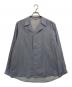 AURALEE（オーラリー）の古着「GIZA LIGHT WEIGHT DOUBLE-CLOTH SHIRTS」｜スカイブルー