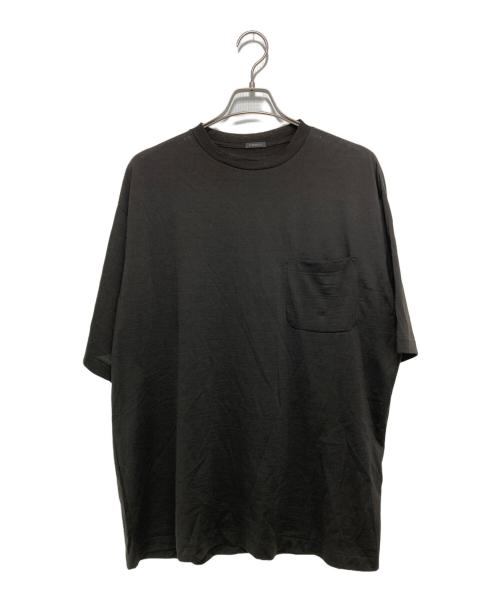 COMOLI（コモリ）COMOLI (コモリ) サマーウール天竺Tシャツ ブラック サイズ:3の古着・服飾アイテム
