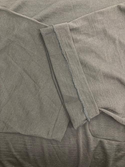 COMOLI（コモリ）COMOLI (コモリ) サマーウール天竺Tシャツ ブラック サイズ:3の古着・服飾アイテム